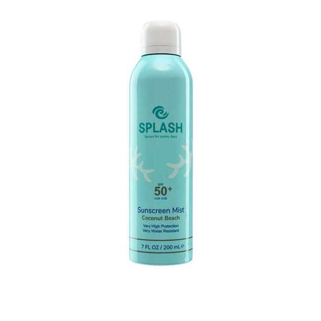 Splash - Coconut Beach Sunscreen Mist SPF 50+, 200 ml.