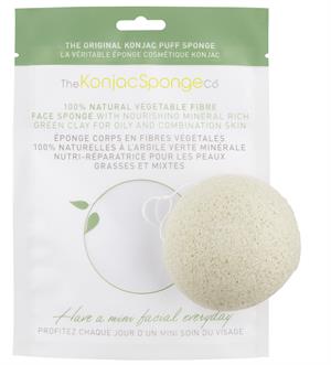 Konjac Sponge, til fedtet & kombineret hud