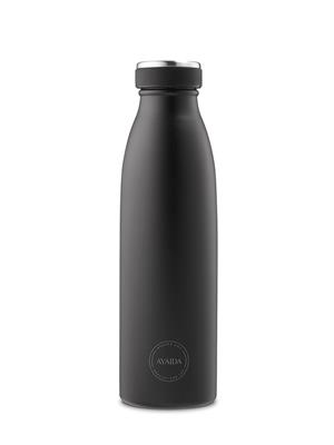 AYA&IDA - Drikkeflaske - Matte Black, 500 ml.