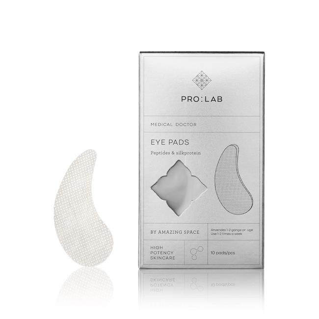 PRO:LAB – EYE PADS – PEPTIDES & SILK PROTEIN (10 PCS)