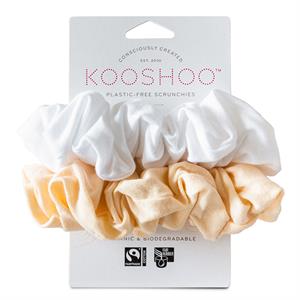 Kooshoo Scrunchies  Natural Light - ØKO & Plastfri