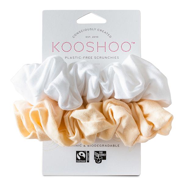 Kooshoo Scrunchies  Natural Light - ØKO & Plastfri