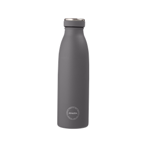 AYA&IDA - Drikkeflaske, Dark Grey, 500 ml.