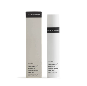 Team dr. Joseph - Sensitive Mineral Sunscreen, 100 ml.