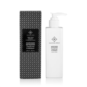 Amazing Space Mandarin Soap, hand & body wash, 240 ml.