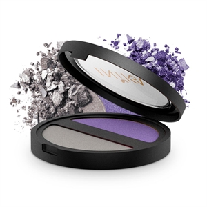 Inika Eye Shadow Duo Purple Platinum