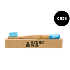Hydrophil Bambus Tandbørste Kids - blå