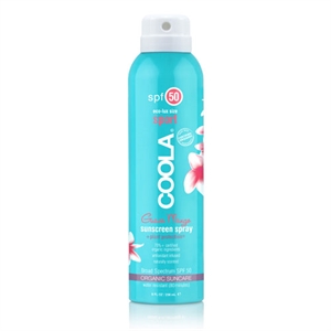 Coola Sport Spray Mango Guava sunscreen spray, spf. 50, 177 ml.